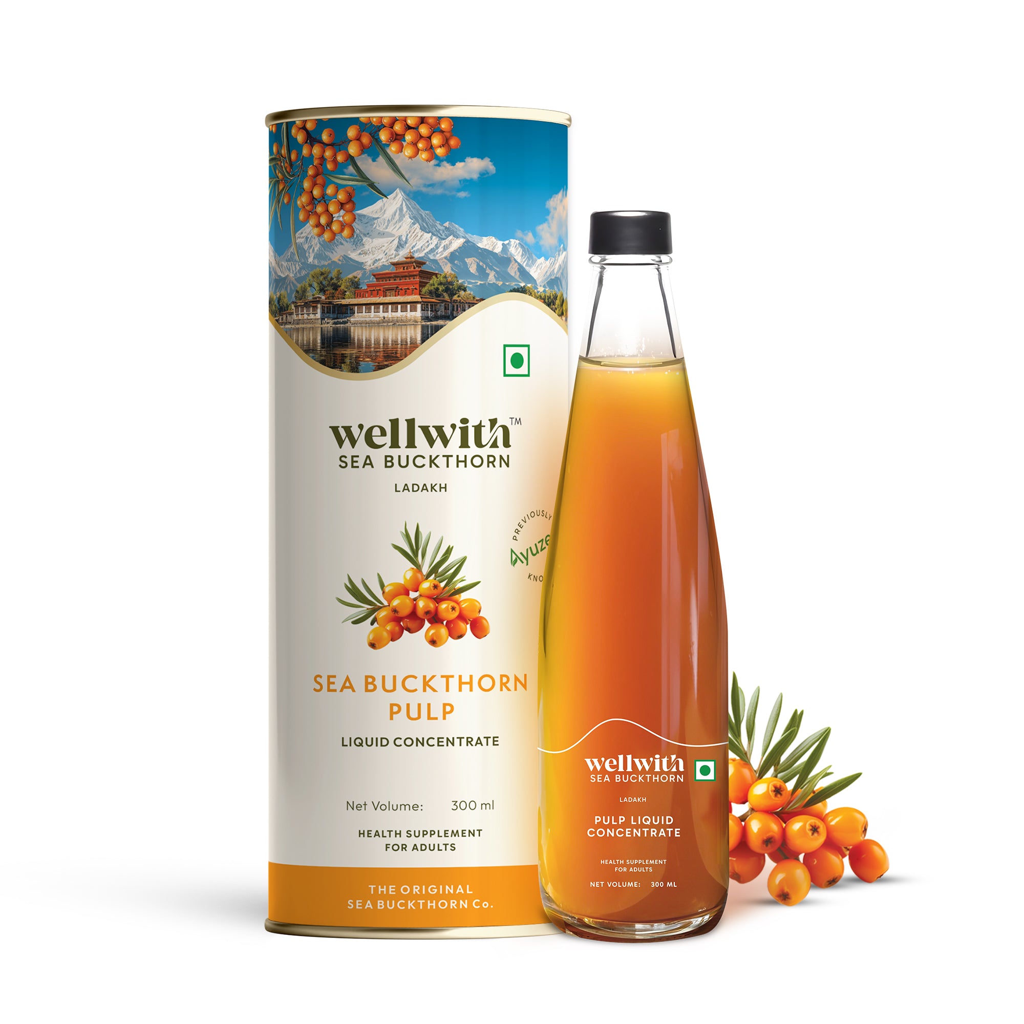 Sea Buckthorn Juice (Pure Pulp Concentrate)