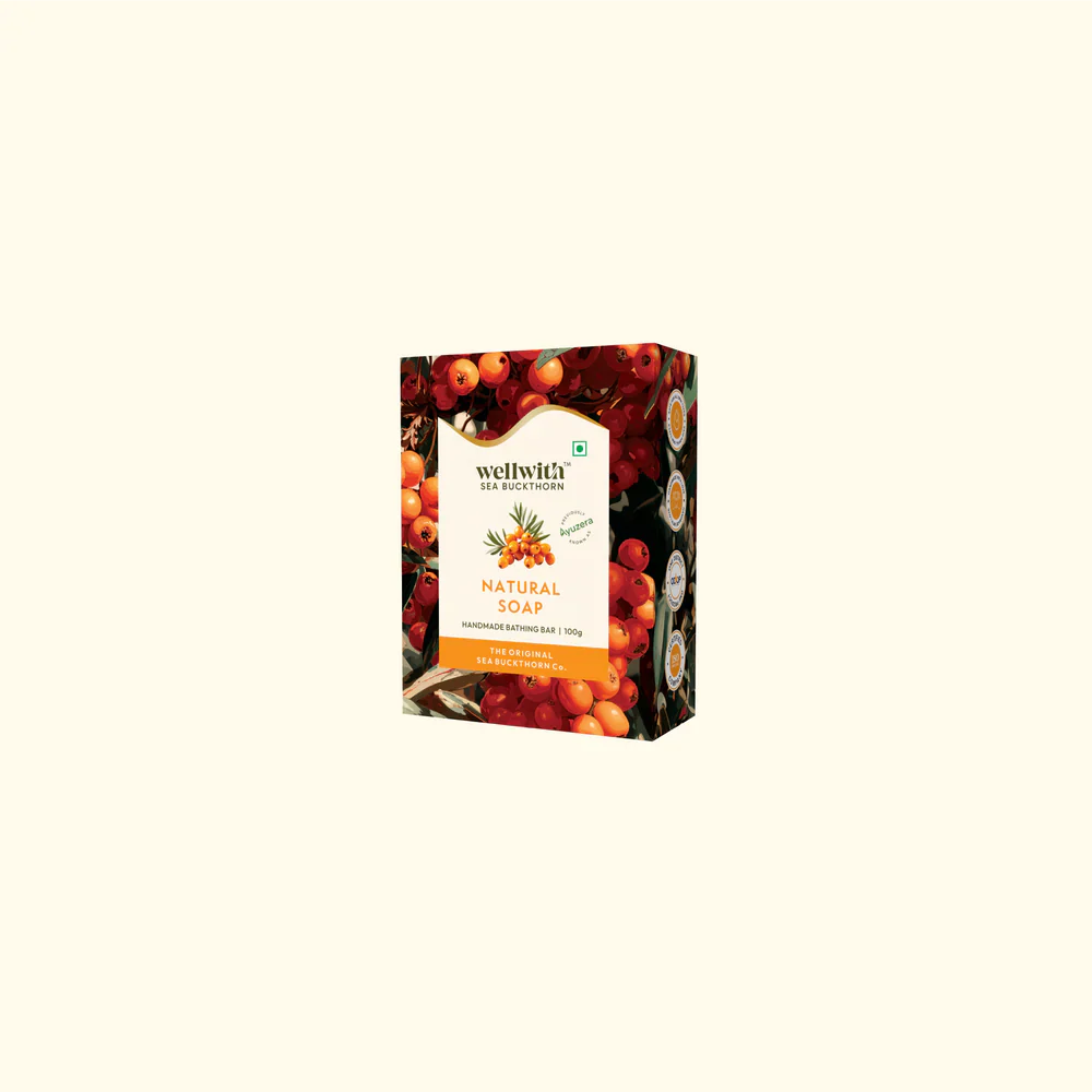 🎁 Sea Buckthorn Natural Soap - 100GM