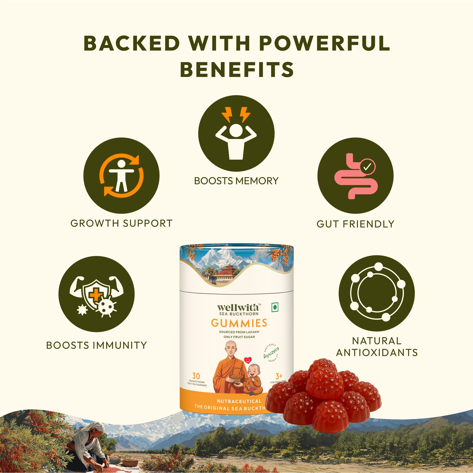 Sea Buckthorn Gummies