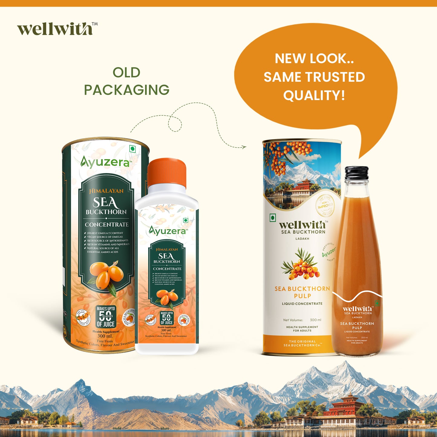 Sea Buckthorn Juice (Pure Pulp Concentrate)
