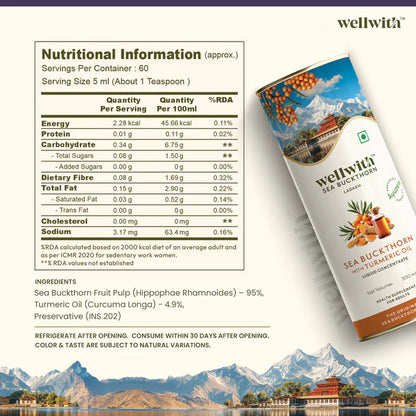 Sea Buckthorn With Turmeric Oil
